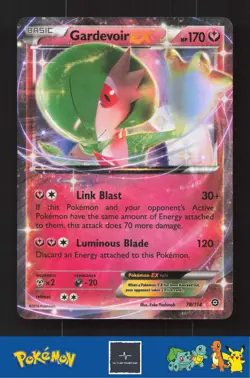 2016 Pokemon XY Steam Siege 78/114 Gardevoir EX - Image 1