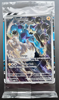 Pokemon Thundurus 209 Holofoil OVP Black Bolt Full Art Promo English - Image 1