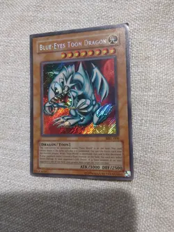 Yugioh Blue Eyes Toon Dragon MRL-000 Secret Rare NM-M - Image 1