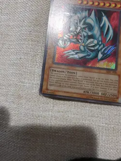 Yugioh Blue Eyes Toon Dragon MRL-000 Secret Rare NM-M - Image 2