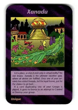 Xanadu Card Unlimited INWO Illuminati New World Order LP - Image 1