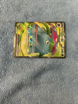 Pokemon TCG Venusaur EX 182/165 Scarlet & Violet Ultra Rare Card NM Condition - Image 2