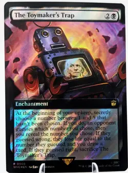 The Toymaker's Trap (Surge Foil Extended Art) | Doctor WHO | MTG EDH | NEW NM+ - Image 1
