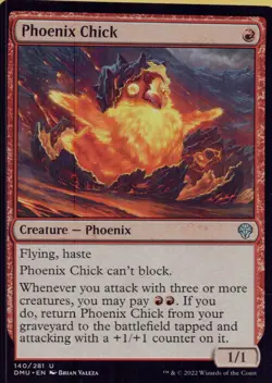 Dominaria United #140 Phoenix Chick - Image 1