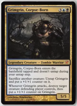 Grimgrin, Corpse-Born (214) - Normal - Innistrad (ISD) - LP - Image 1