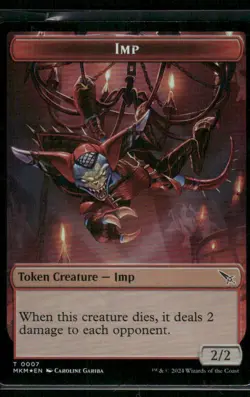 2024 Murders at Karlov Manor Tokens Imp Token/Common #7 - Image 1