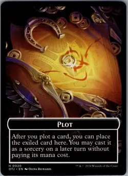 Beau // Plot Double-Sided Token T Outlaws of Thunder Junction 6 // 20 NM - Image 2