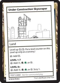 MTG Under-Construction Skyscraper ** Mystery Booster 2 ** English - Image 1