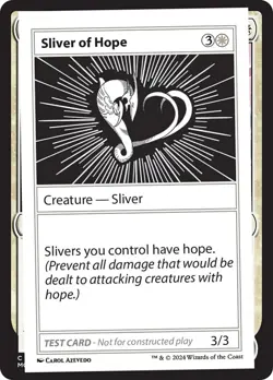 MTG Sliver of Hope ** Mystery Booster 2 ** English - Image 1