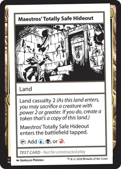 MTG Maestros' Totally Safe Hideout ** Mystery Booster 2 ** English - Image 1