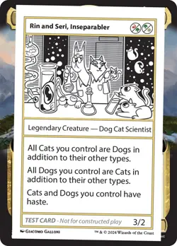 MTG Rin and Seri, Inseparabler ** Mystery Booster 2 ** English - Image 1