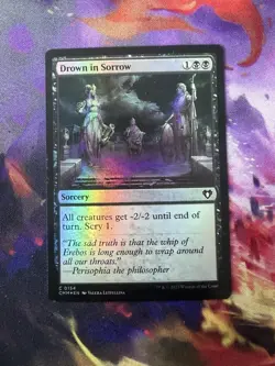 MTG - Drown in Sorrow - CMM - 0154 - Foil - Image 1