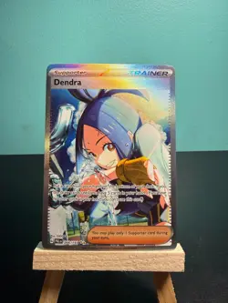 Pokemon Dendra Illustration Rare Full Art Holo Sv02: Paldea Evolved 266/193 - Image 1