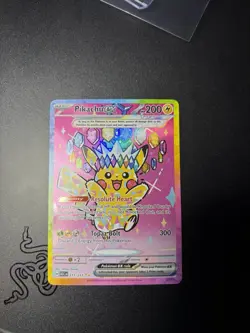 Pokemon TCG Pikachu ex 277/217 Ascended Heroes Special Illustration Rare NM - Image 1
