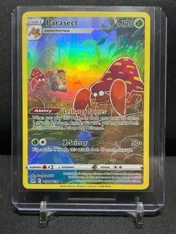 Parasect TG01/TG30 Trainer Gallery Rare Holo Pokemon 2022 Lost Origin NM - Image 1