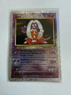 Pokemon TCG Cards - Reverse Holo Jynx - Legendary Collection - 26/110 NM/LP - Image 1