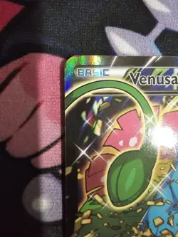 Pokemon TCG Venusaur EX XY Black Star Promos Holo Card XY123 LP - Image 3