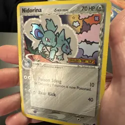 Nidorina 34/101 Pokemon Reverse Holo Stamped EX Dragon Frontiers Delta Species - Image 2