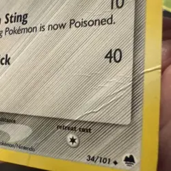 Nidorina 34/101 Pokemon Reverse Holo Stamped EX Dragon Frontiers Delta Species - Image 4