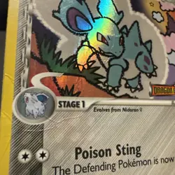 Nidorina 34/101 Pokemon Reverse Holo Stamped EX Dragon Frontiers Delta Species - Image 5