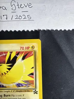 Pokemon Black Star Promo Zapdos 23 - Image 4