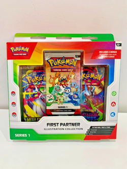 Pokemon TCG First Partner Illustration Collection Series 1 Box - Image 1