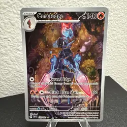 Ceruledge 197/191 Sv08: Surging Sparks illustration Rare Full Art Mint pokemon - Image 3
