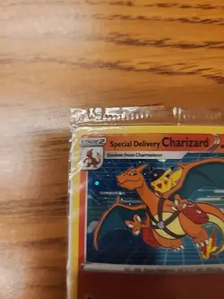 2020 Special Delivery Charizard Pokemon Center Exclusive Promo SWSH075 Sealed - Image 4