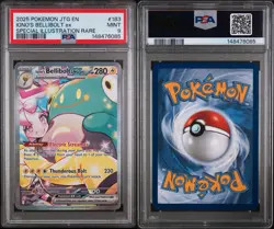 Pokemon TCG Ionos Bellibolt EX 183/159 Sir Journey Together PSA 9 - Image 3