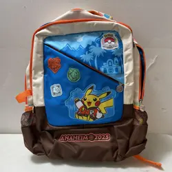 Pokemon 2025 World Championship Competitor Backpack Anaheim Worlds Exclusive NEW - Image 1