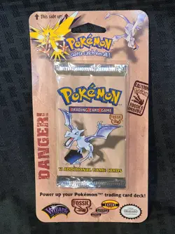 NEW 1999 Pokemon Fossil Aerodactyl Blister Pack WOTC Vintage SEALED - Image 1