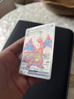 Pokemon Card - Charizard ex 056 Scarlet & Violet Black Star Promo Full Art Holo - Image 4