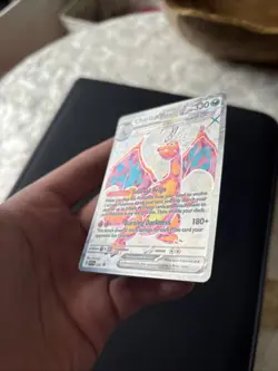Pokemon Card - Charizard ex 056 Scarlet & Violet Black Star Promo Full Art Holo - Image 5