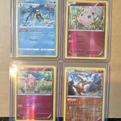 Pokemon TCG Inteleon Jigglypuff Mr. Mime Marowak Lot of 4 Holo English - Image 1