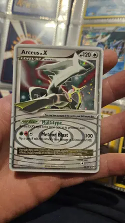 Pokemon TCG Arceus LV.X Holo Rare Card 95/99 HP - Image 1
