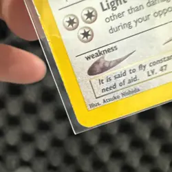 Pokemon TCG Light Dragonite 14/105 Neo Destiny Check Photos USED - Image 5