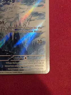 Pokemon TCG Cryogonal 111/086 Sv: Black Bolt Illustration Rare Holo 90 HP Icicle - Image 5