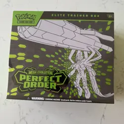 Pokemon Perfect Order ETB (9 booster packs)🔥 New & Sealed IN HAND - seal ripped - Image 1