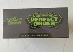 Pokemon Perfect Order ETB (9 booster packs)🔥 New & Sealed IN HAND - seal ripped - Image 3
