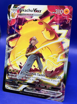 2022 Pokemon Card Swsh11: Lost Origin Pikachu VMAX TG17/TG30 Holo NM - Image 3