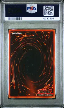 2002 Yu-Gi-Oh! Gearfried/Iron Knight Pharaoh's Servant PSV Unlimited Super PSA 6 - Image 2