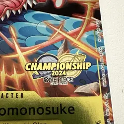 Kouzuki Momonosuke P-064 2024 Championship Tournament Promo Prize One Piece Card - Image 2
