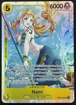 Nami (053) EB03-053 Extra Booster: One Piece Heroines Edition Foil - Image 1