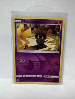 Mint/NM - Marshadow - 103/236 - Reverse Holo - Cosmic Eclipse - Pokemon Card - Image 1
