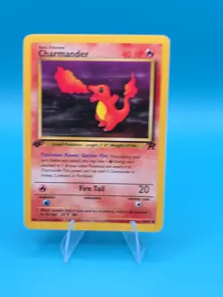 Charmander 50/82 Team Rocket Regular First Edition Pokemon Card Lp WOTC - Image 1