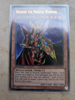 yugioh cards- Breaker The Magical Warrior LCYW-EN023 1st Edition - Image 1