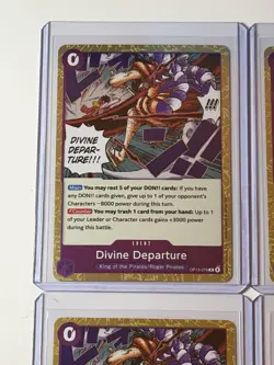 Divine Departure OP13-076 Event 4 Card Play Set Lot - Image 2