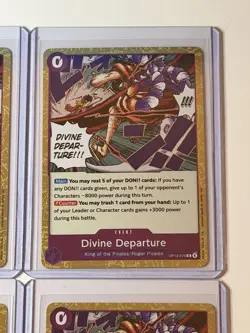 Divine Departure OP13-076 Event 4 Card Play Set Lot - Image 3