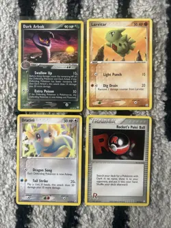 4 EX Team Rocket Returns Pokemon Card Lot LP - Image 1