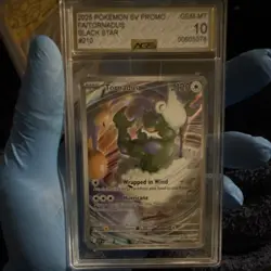 Pokemon Tornadus 210 Black Star Holo Sv Scarlet Violet Promo AGS 10 Card - Image 1
